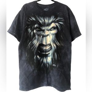 NWOT Rare 2011 James Ryman The Mountain Bigfoot Tie Dye Tee T-shirt Shirt